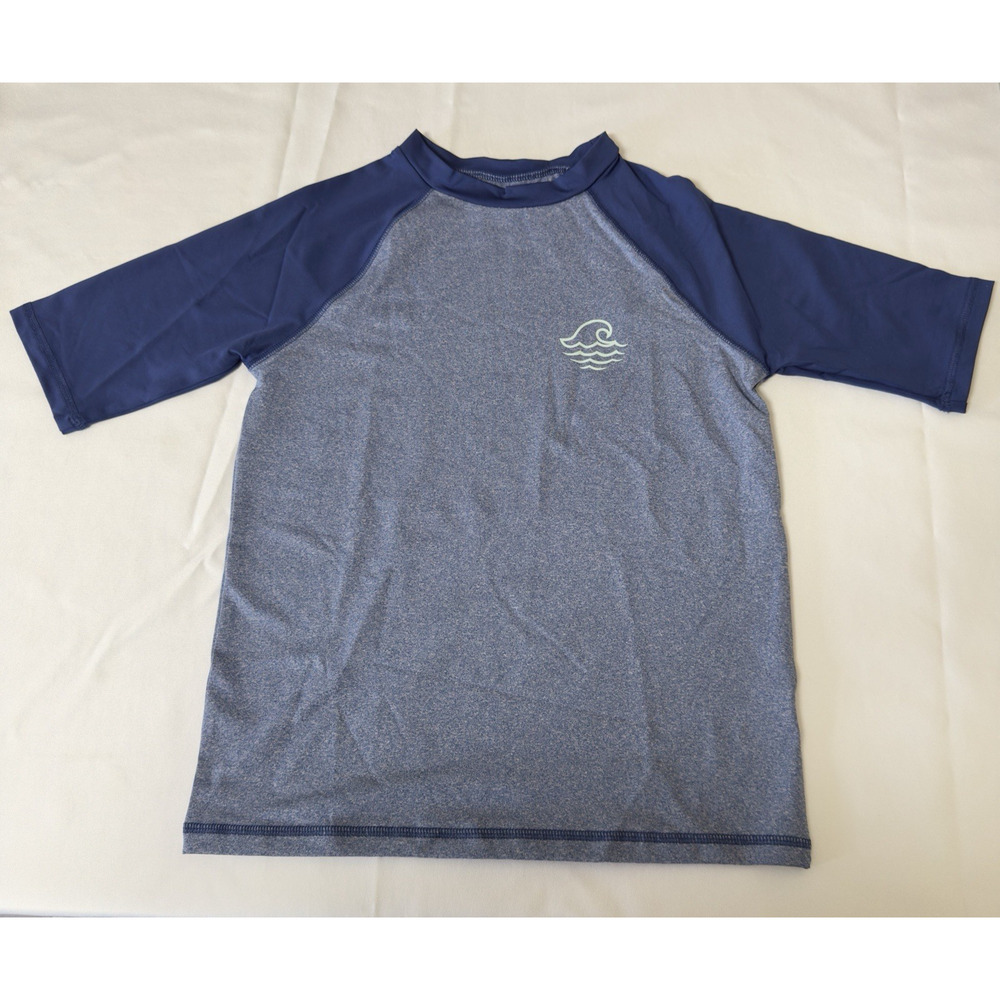 Art Class Boys Rash Guard Size Medium (8/10) Husky Navy Blue